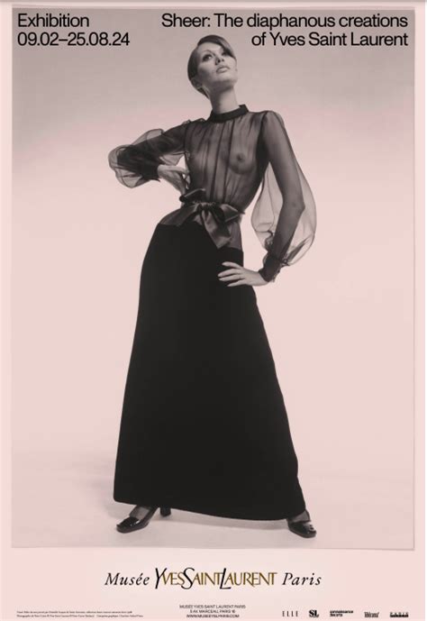 the diaphanous creations of yves saint laurent|ysl diaphanous creations.